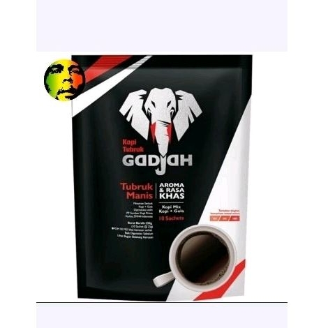 

Gadjah kopi tubruk manis isi 6