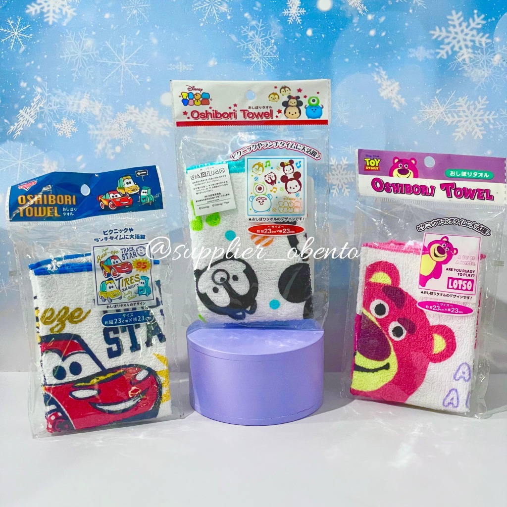 [Seria] Disney Hand Towel Lotso Towel Cute - Sapu Tangan Disney Lotso