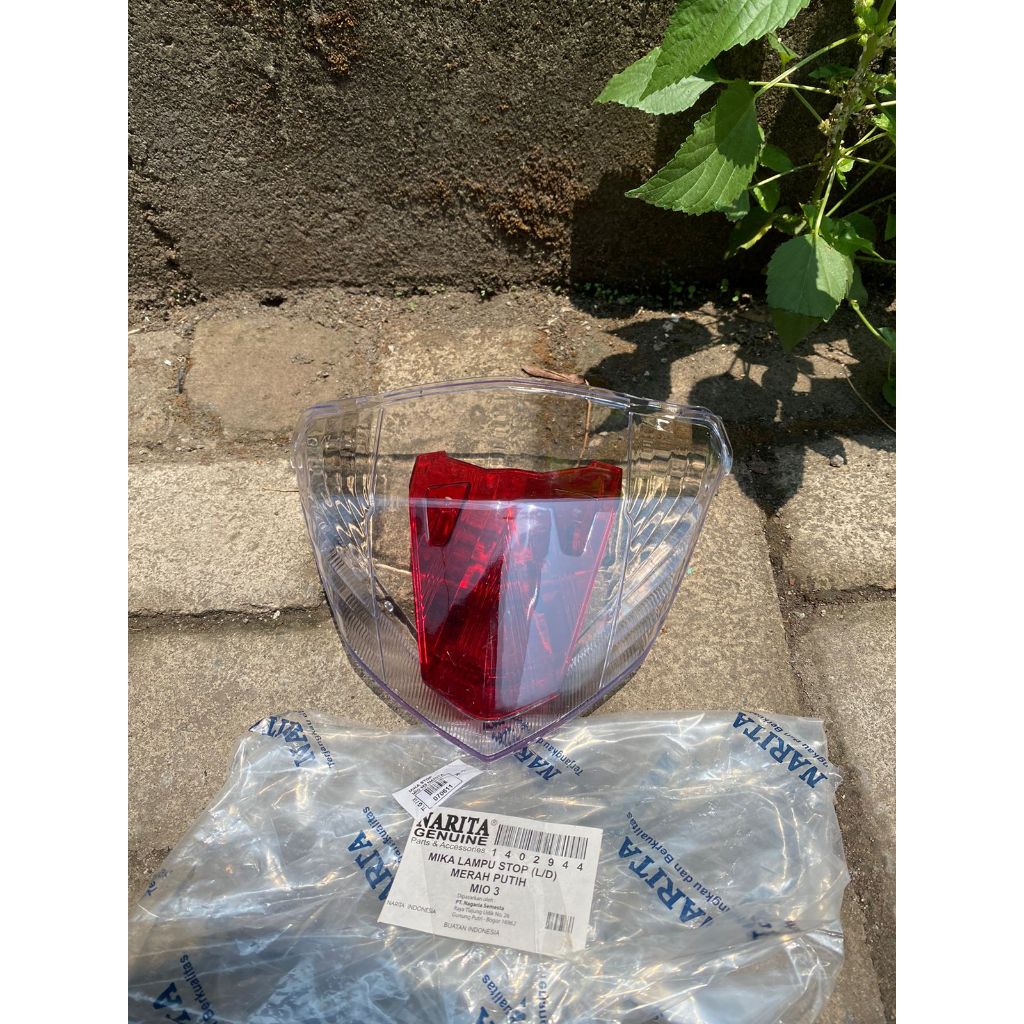 MIKA KACA LAMPU STOP BELAKANG MIO M3/MIO Z 125 || READY MIKA KACA LAMPU STOP MIO M3/MIO Z 125 NARITA