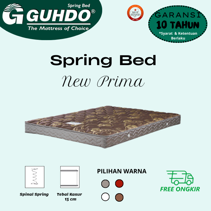Guhdo Spring Bed New Prima ( H.15 cm)