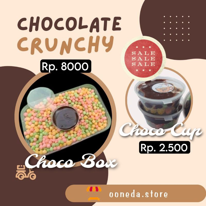 

New Cokelat Crunchy Nyam Nyam Box Kecil & Jumbo