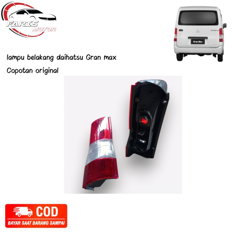 stoplamp lampu belakang Gran max original copotan