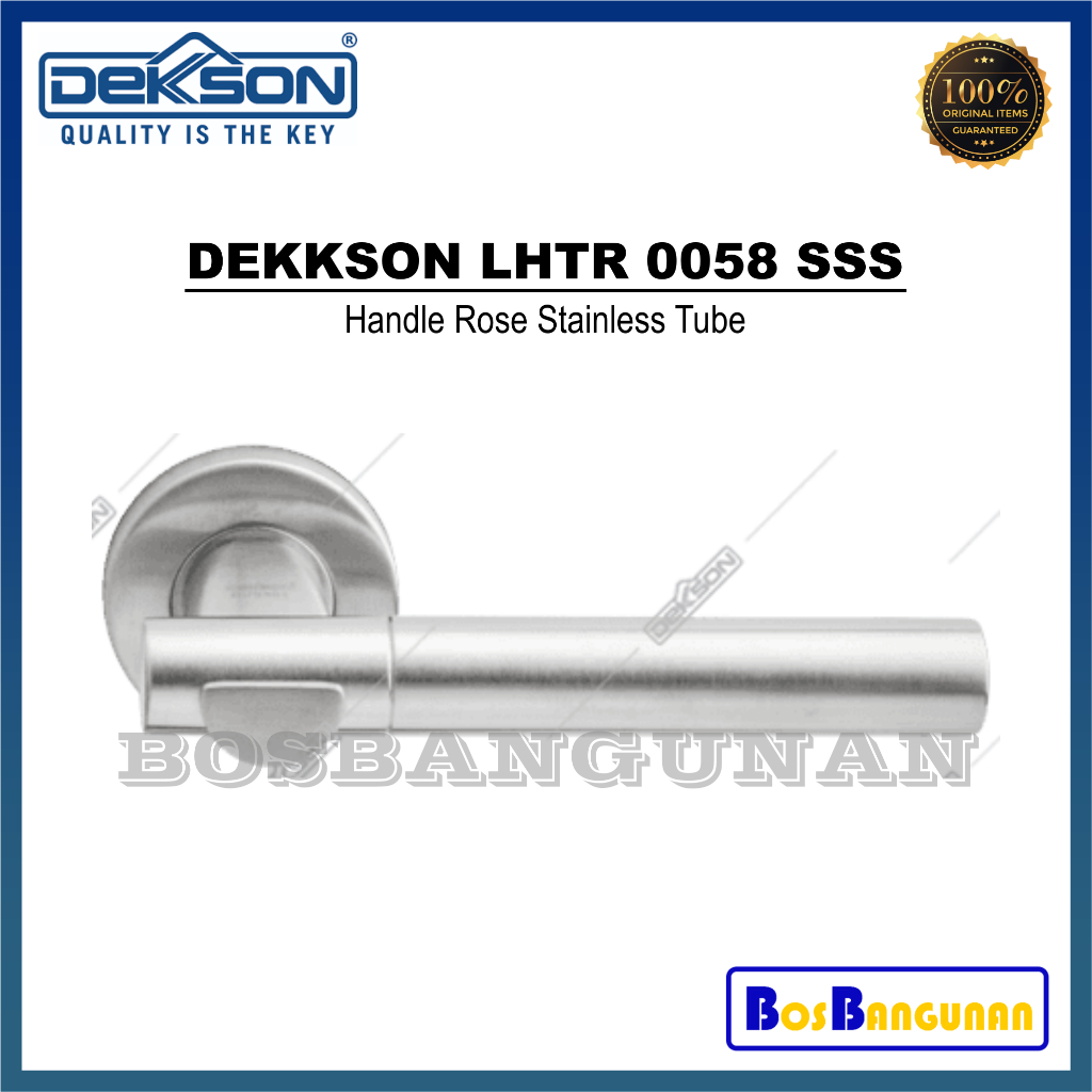 Handle Pintu DEKKSON LHTR 0058 SSS / Handel Pintu / Gagang Pintu DEKKSON Stainless / HANDLE DEKKSON 