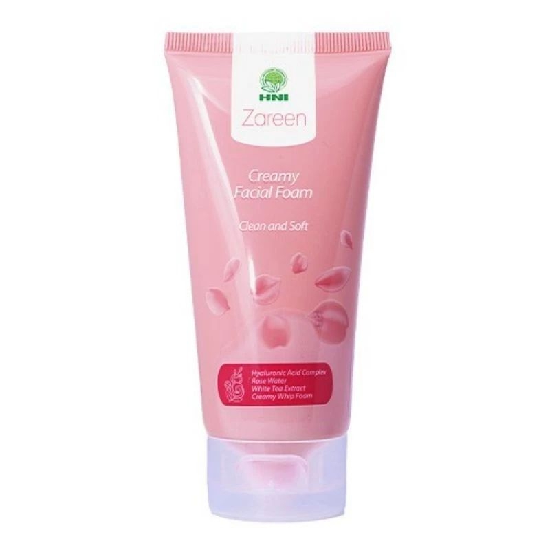 ZAREEN CREAMY FACIAL FOAM HNI HPAI SABUN WAJAH SABUN CUCI MUKA