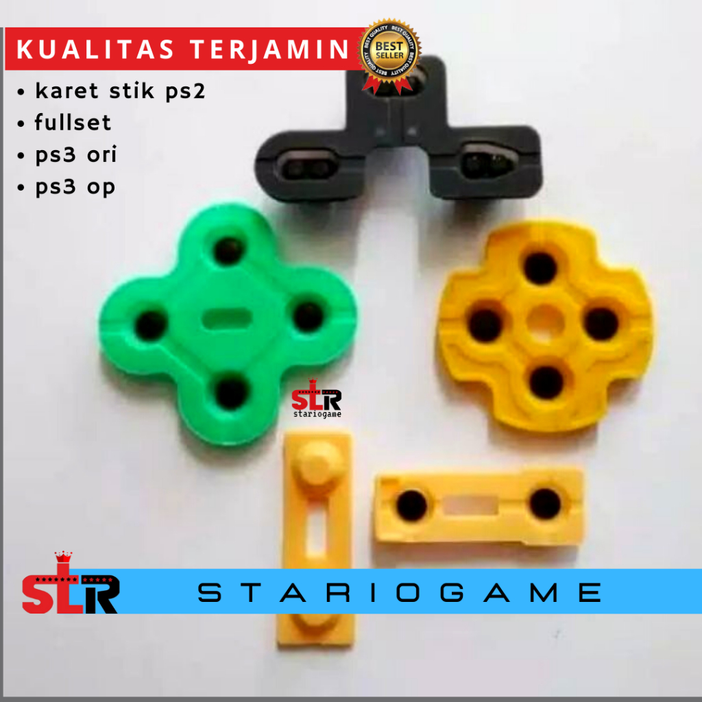 10 SET karet stik ps2 om op Karet stik ps2 ori Karet stik ps2 ori pabrik Karet stik ps2 kabel