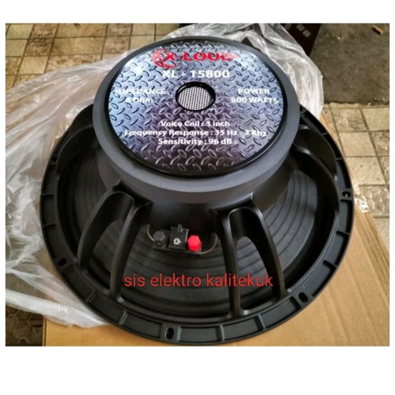 Speaker 15 Inch Xloud 15800