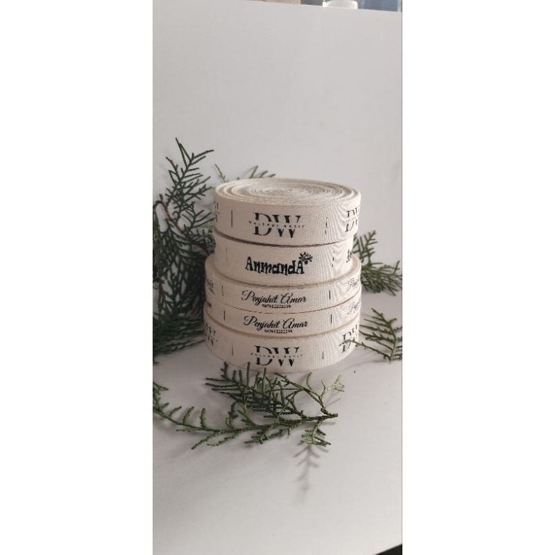 

label piterban import/label fashion/minimal order 15mtr