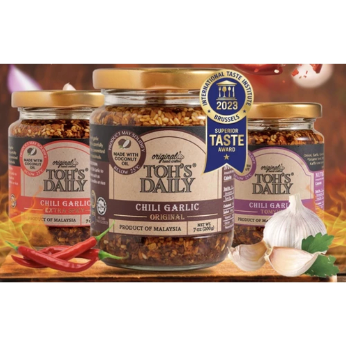 

Toh’s Daily Chili Garlic Original Tom Yum Extra Spicy 200g