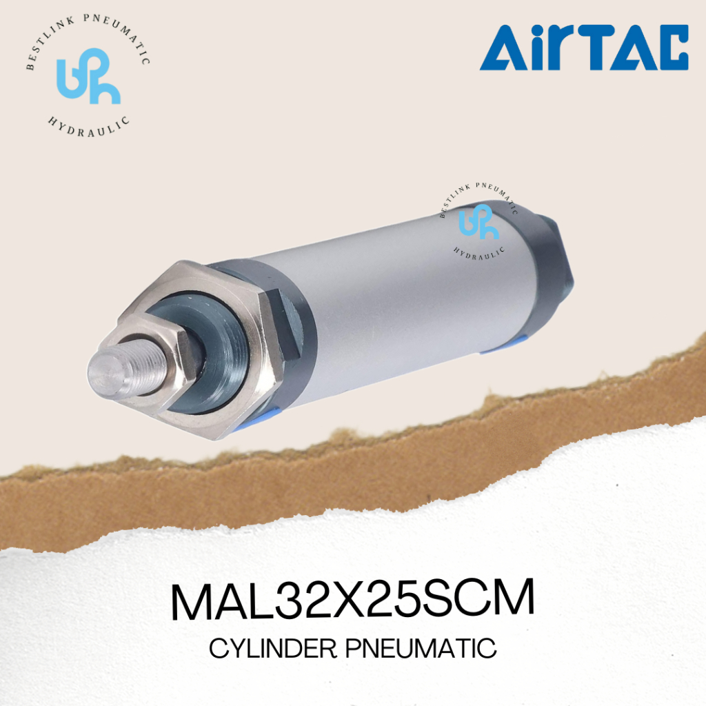 MAL32X25 AIRTAC MAL32X25SCM / MAL32X25CM MINI CYLINDER PNEUMATIC