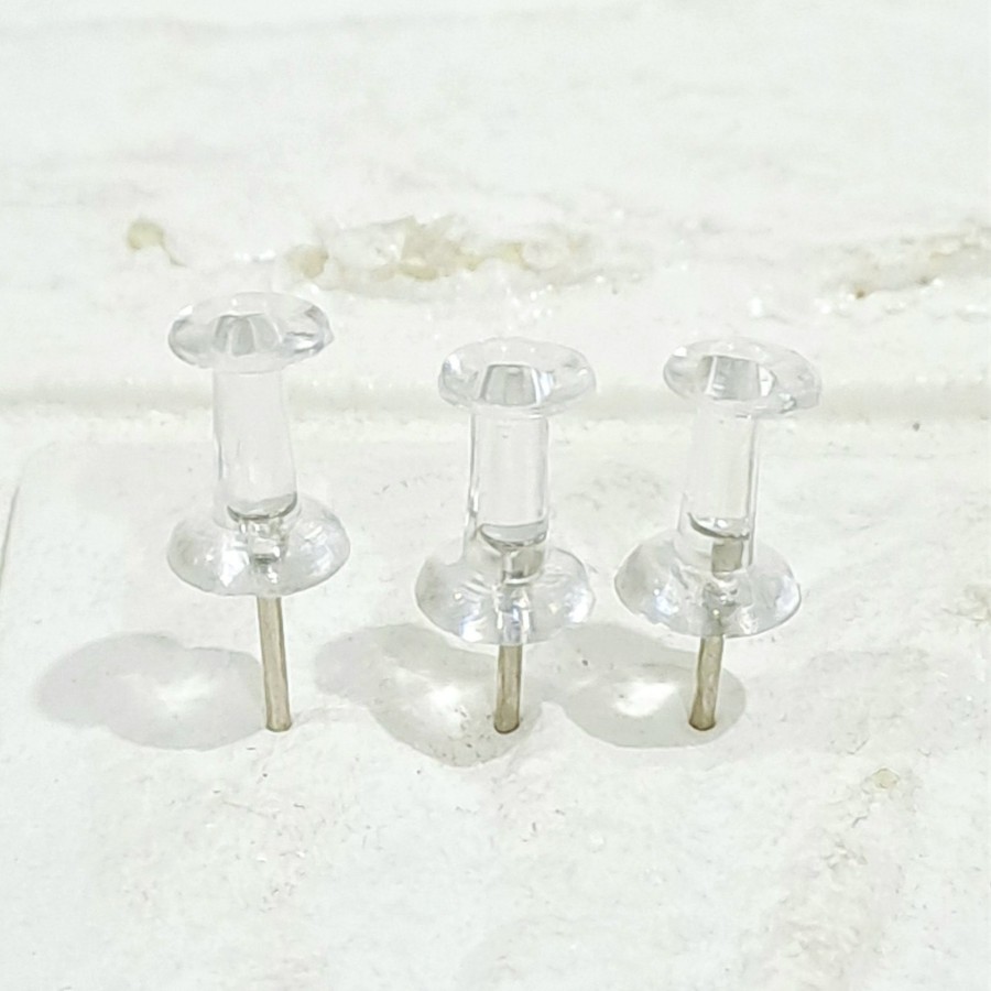 

Push Pin 20 mm Set 40 pcs DL0472 / Paku Pin Note Mading Papan Tulis onepr1ce