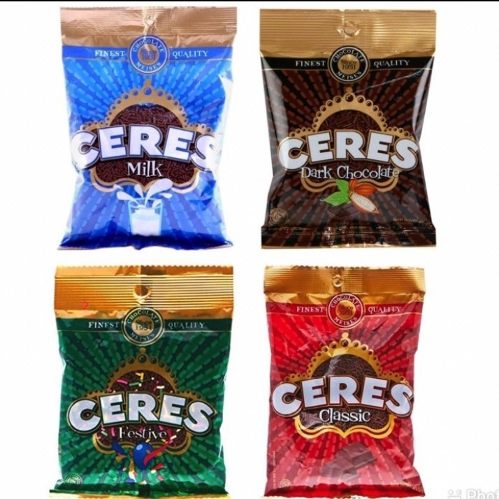 

CERES HAGELSLAG RICE CHOCO CLASSIC, FESTIVE 90/80g