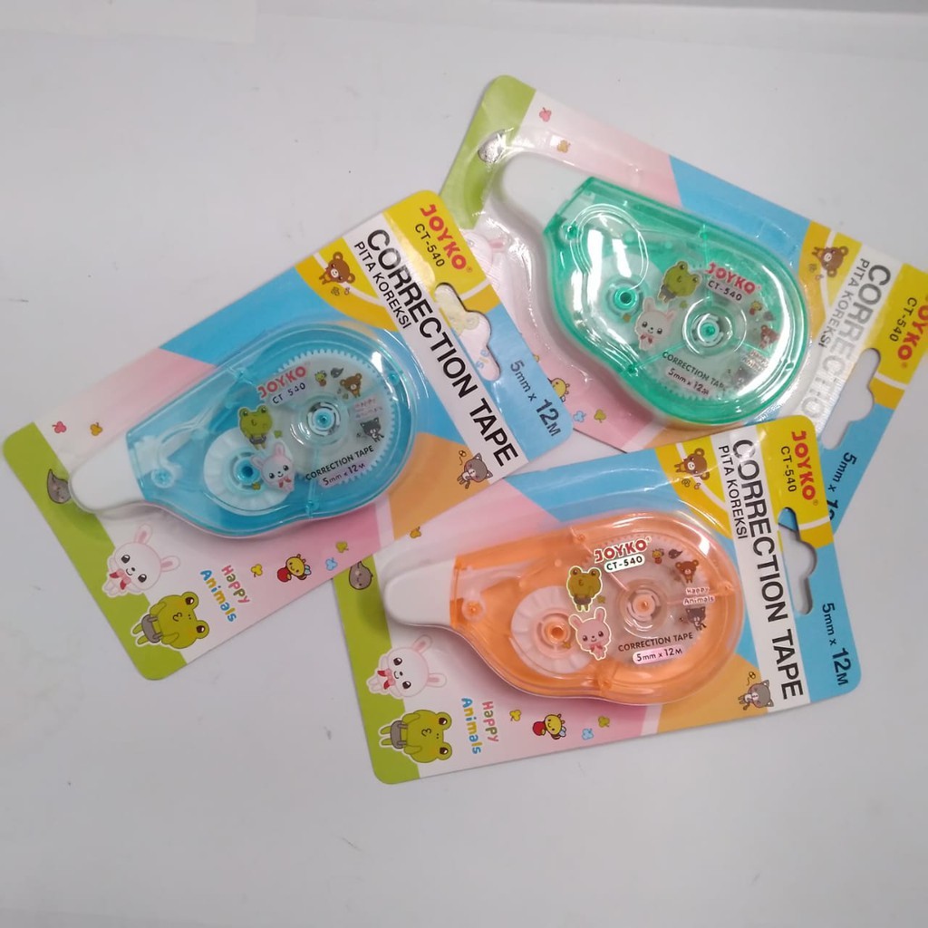 

TIPEX KERTAS JOYKO (CT-540) FANCY / 12 MTR
