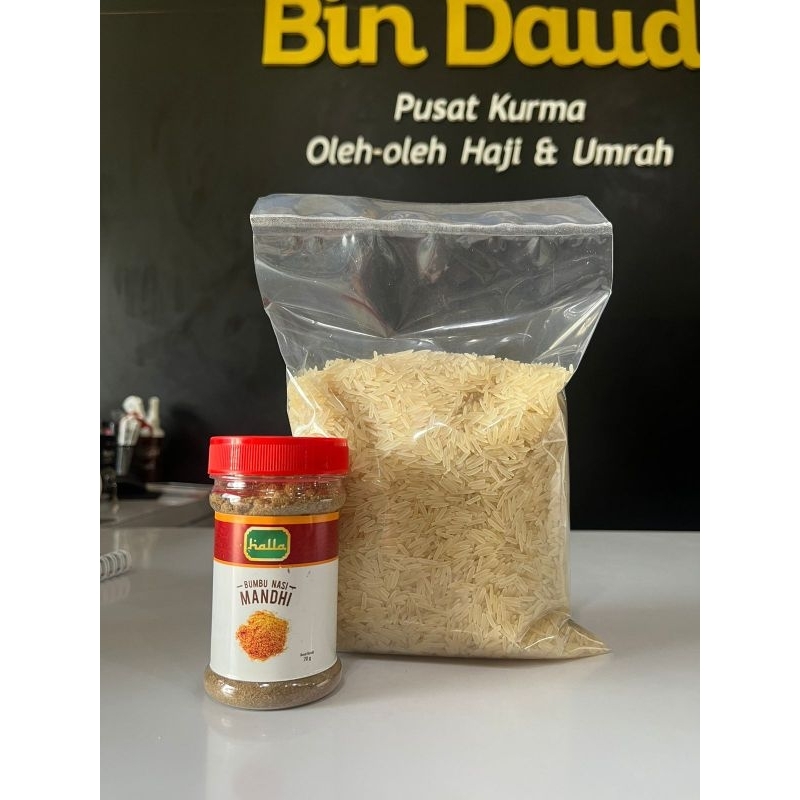 

Paket Brasmati 1kg dan Bumbu / Kebuli / Mandhi / Briyani / kabsah