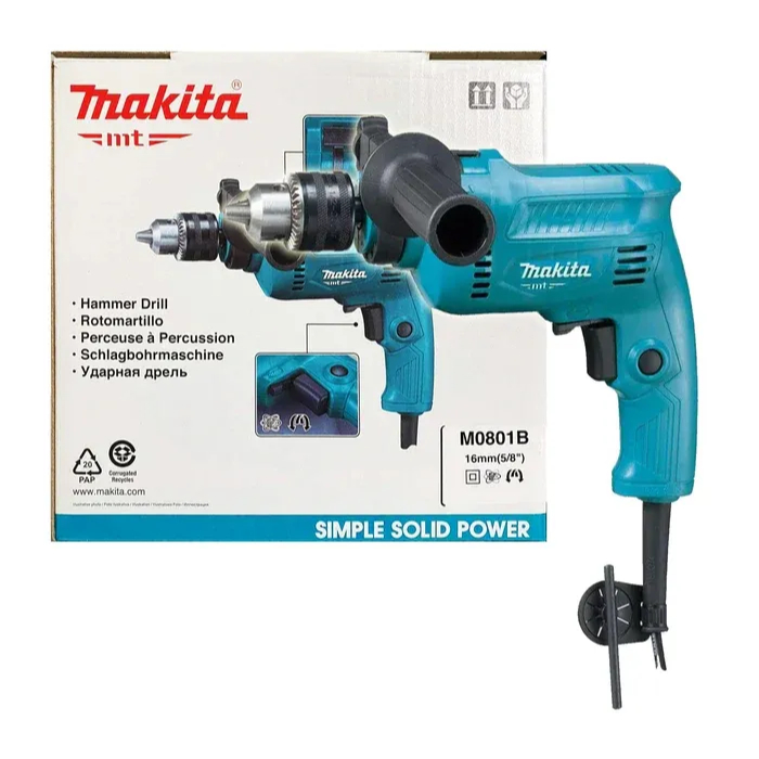 Mesin Bor 13mm Maktec Mt 80b MT80B MAKITA MT M0801B