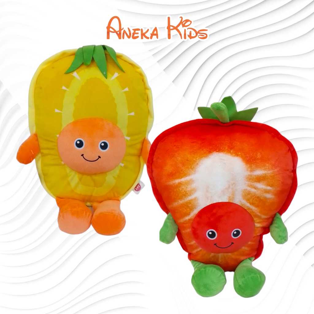 Boneka Lucu Motif Buah Strawberry/Avocado/Nanas