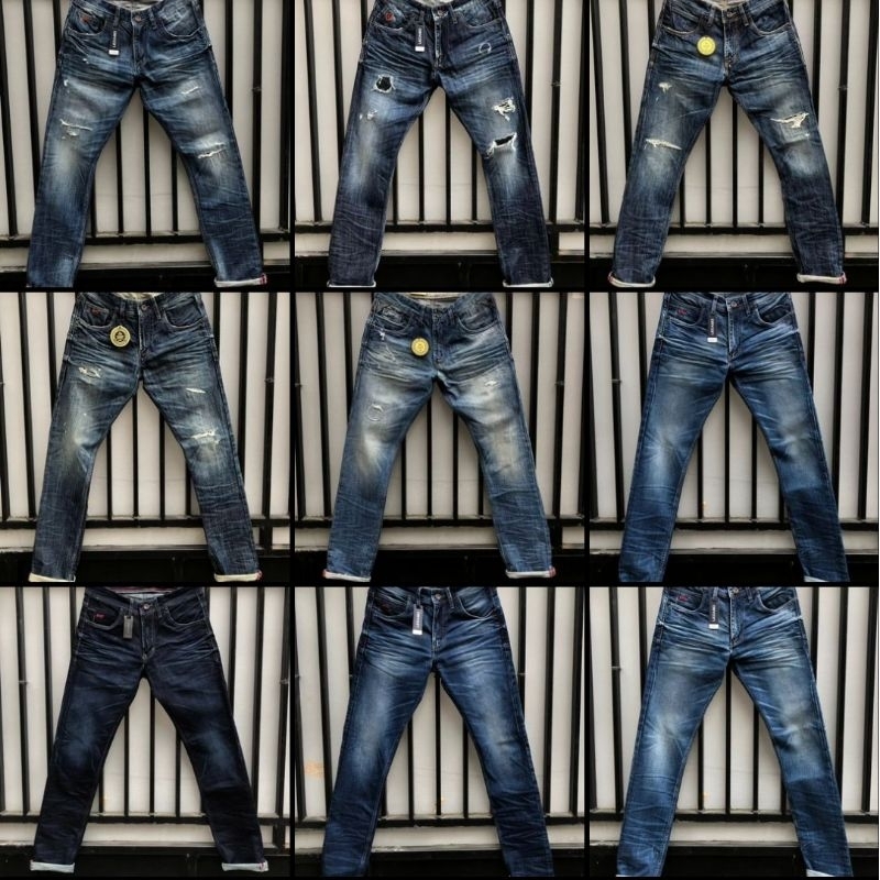 CELANA JEANS STRETCH SLIMFIT WERCO AUTHENTIC ORIGINAL/celana distro pria