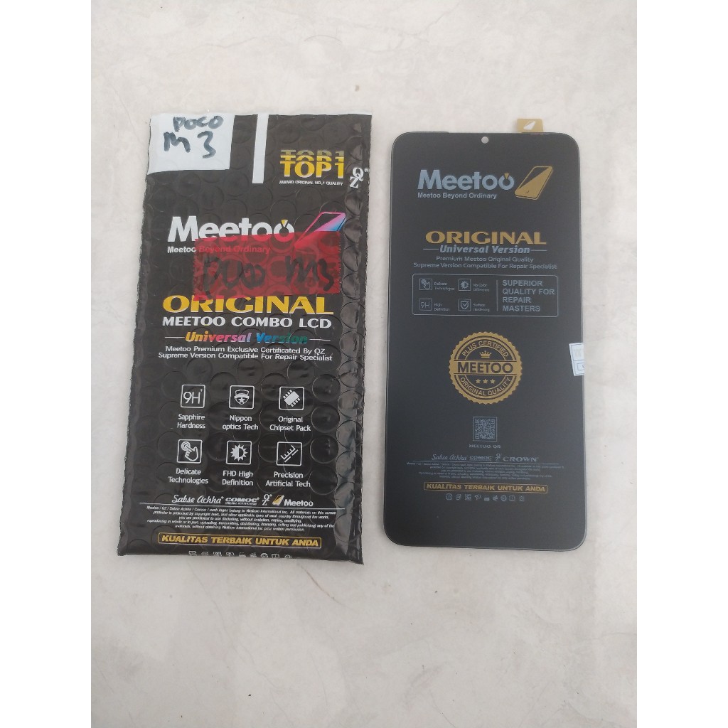 LCD TOUCHSCREEN XIAOMI REDMI 9T / POCO M3 ORIGINAL FULLSET / LCD POCOPHONE M3 / LCD XIAOMI REDMI 9T