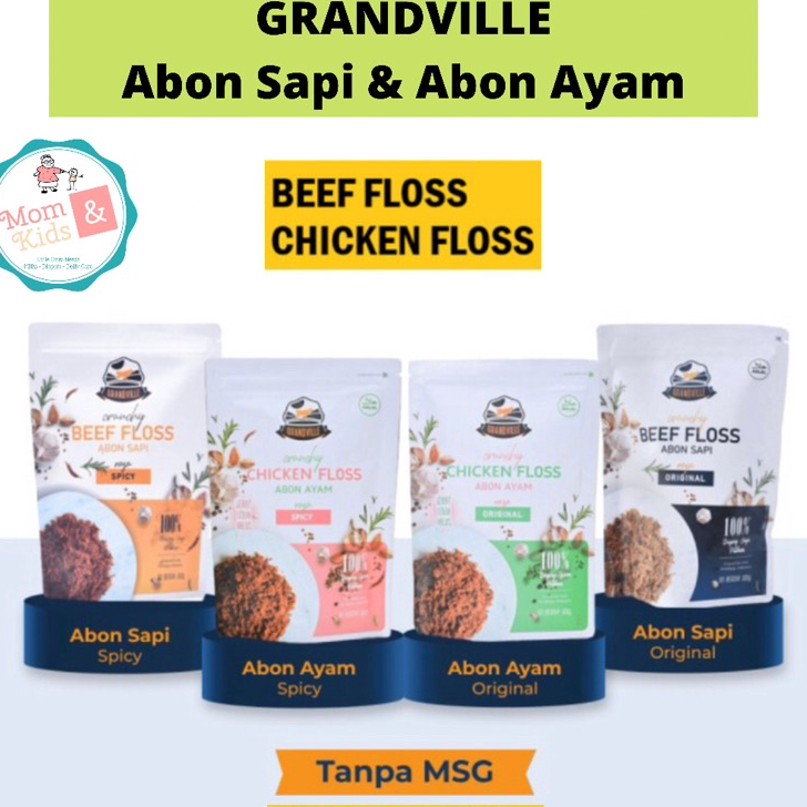 

TGTY2697 Jangan Sampai Kehabisan!!! Grandville Abon Sapi Ayam 100 gr - Grandville Crunchy Beef Chicken Floss 100 gr