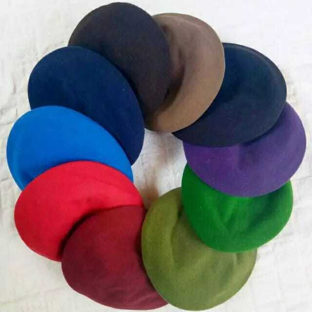 TOPI BARET WARNA DEWASA TOPI BARET TNI TOPI BARET PEMUDA PP TOPI BARET SATPOL PP TOPI BARET PASKIBRA