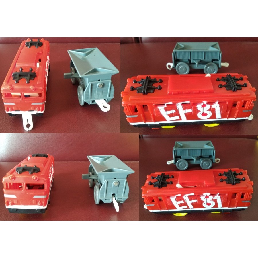 Plarail Kereta Locomotive Plarail EF81 + Gerbong goyang