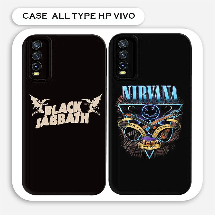 Custom Case Softcase Vivo Y20 / Y20S / Y12A / Y20A / Y20i / Y12S Motif Band Band Metal Viral Kekinia