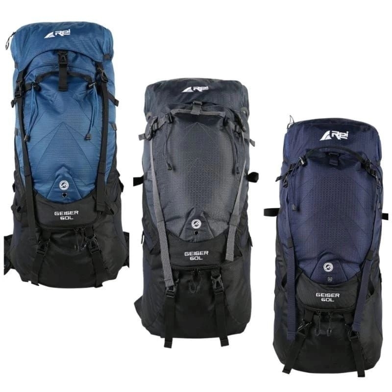 TAS RANSEL GUNUNG CARRIER AREI GEISER 60 LITER ORIGINAL