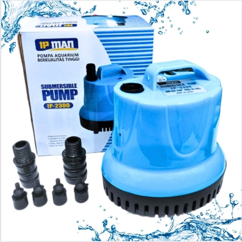 Pompa Aquarium kolam Submersible IP MAN IP 2300