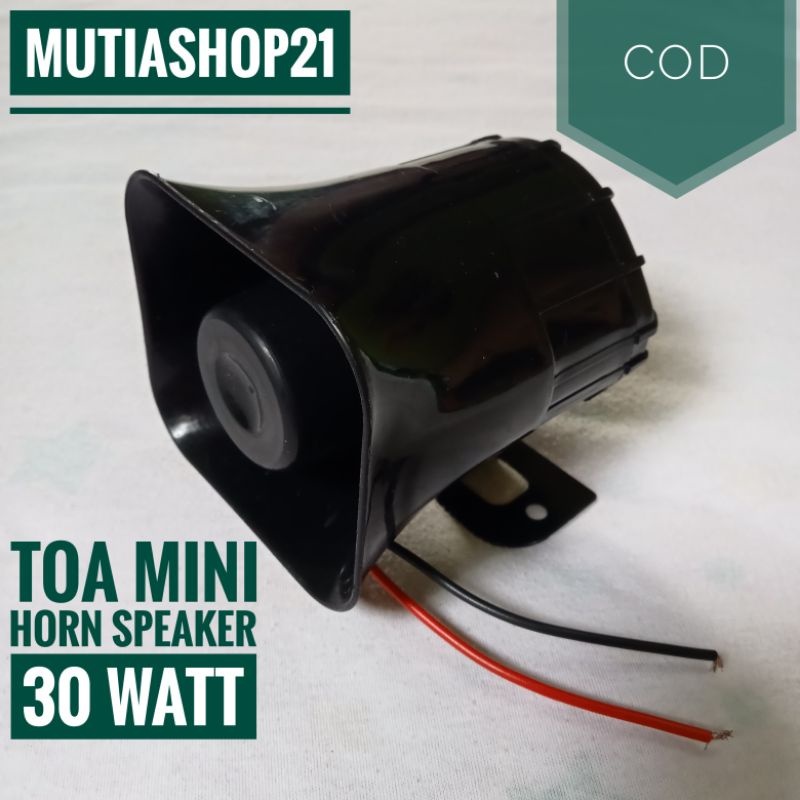 TOA MINI 30WATT // TOA HORN SPEAKER, ( KOTAK )