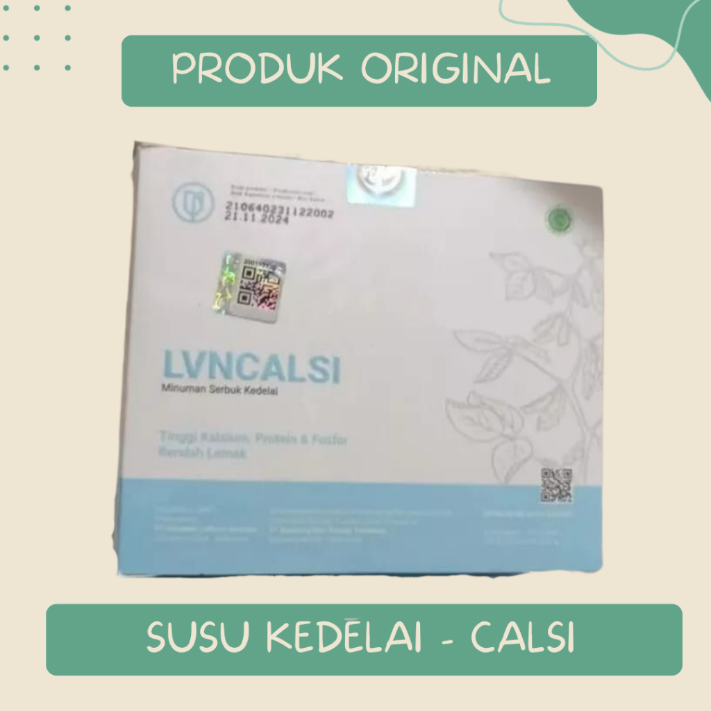 

SUSU CALSIUM KEDELAI 100% ORIGINAL - 1 BOX ISI 10 SACHET - MENJAGA DAYA TAHAN TUBUH PADA ANAK