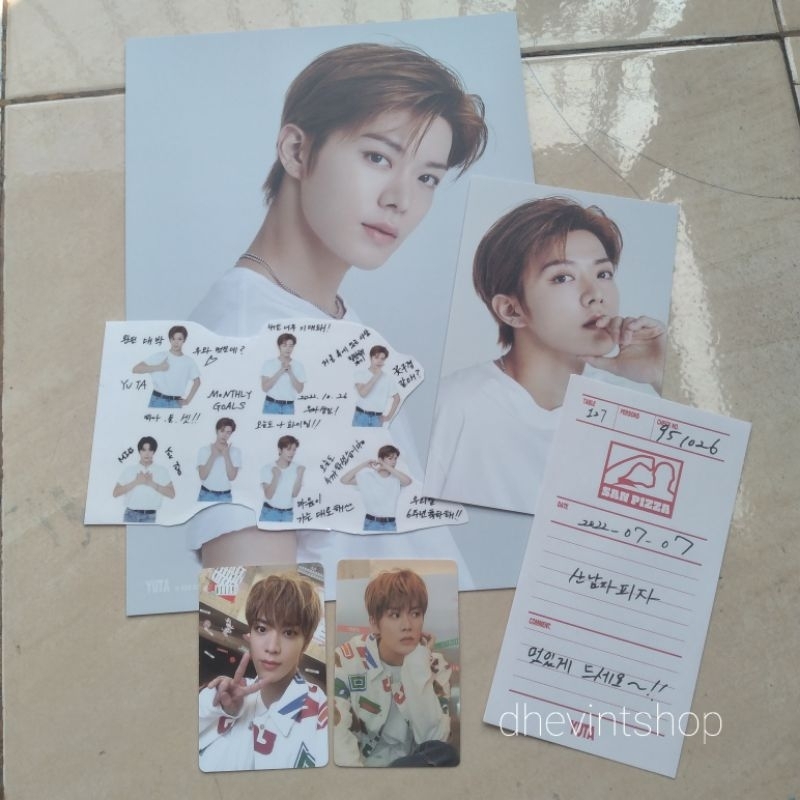 NCT 127 YUTA SET SEASON GREETINGS PC PHOTOCARD