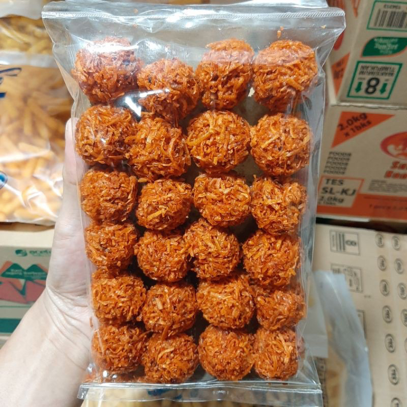 

Kremes Ubi Manis / Cemilan Grubi / Walangan Kremes 250gram