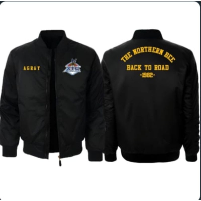 Jaket bomber XTC excalt to coitus pria keren