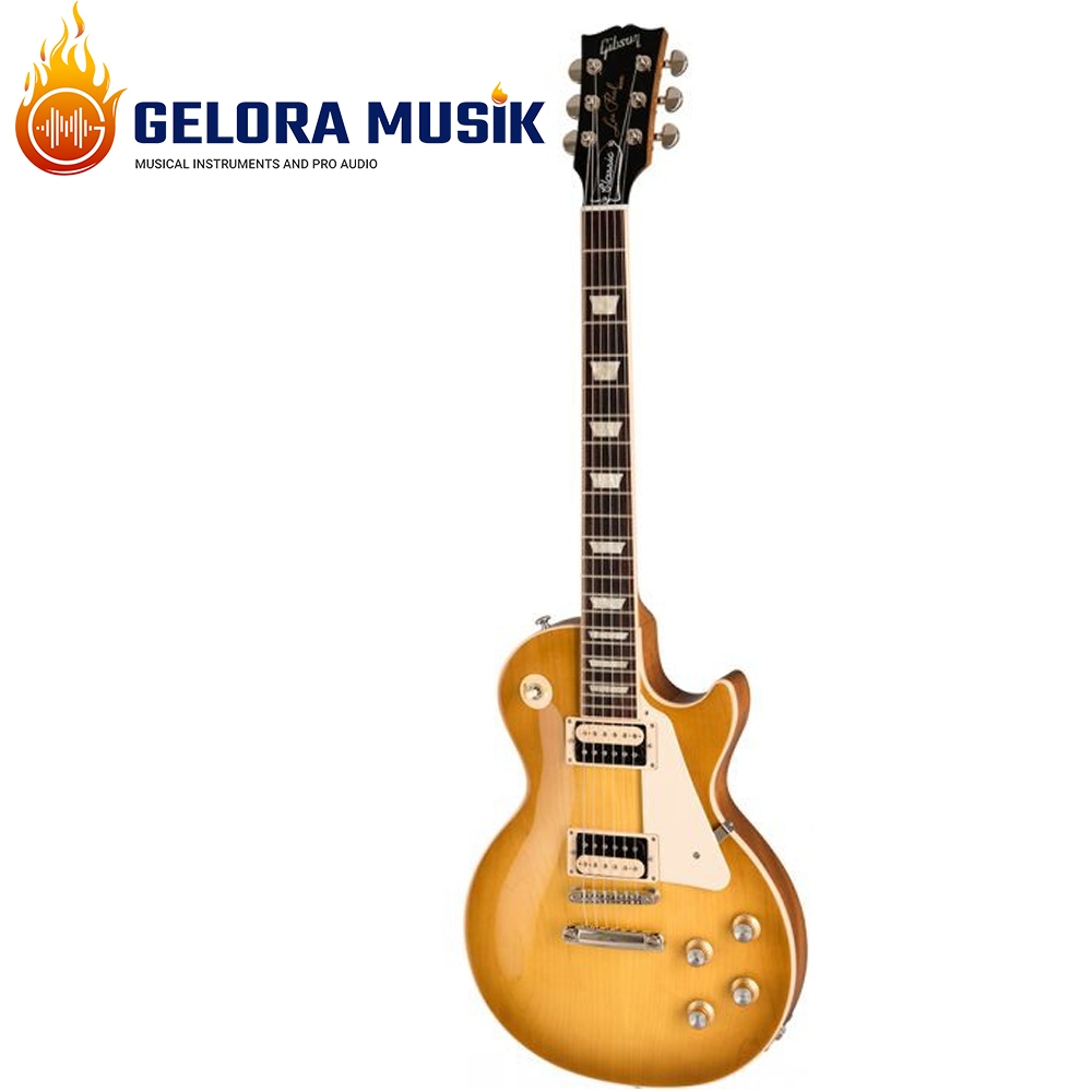 Gitar Elektrik Gibson Les Paul Classic Honeyburst w/case LPCS00HBNH1