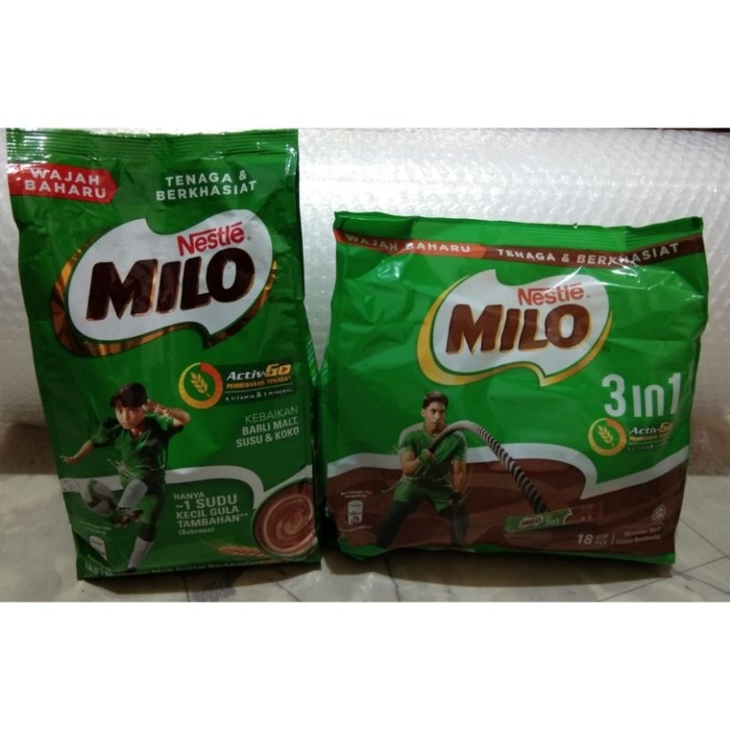 

Milo Malaysia / Milo Bubuk / Milo Sachet 3 in 1 / Susu Cokelat / Susu Malaysia / Nestle Milo / Susu Bubuk
