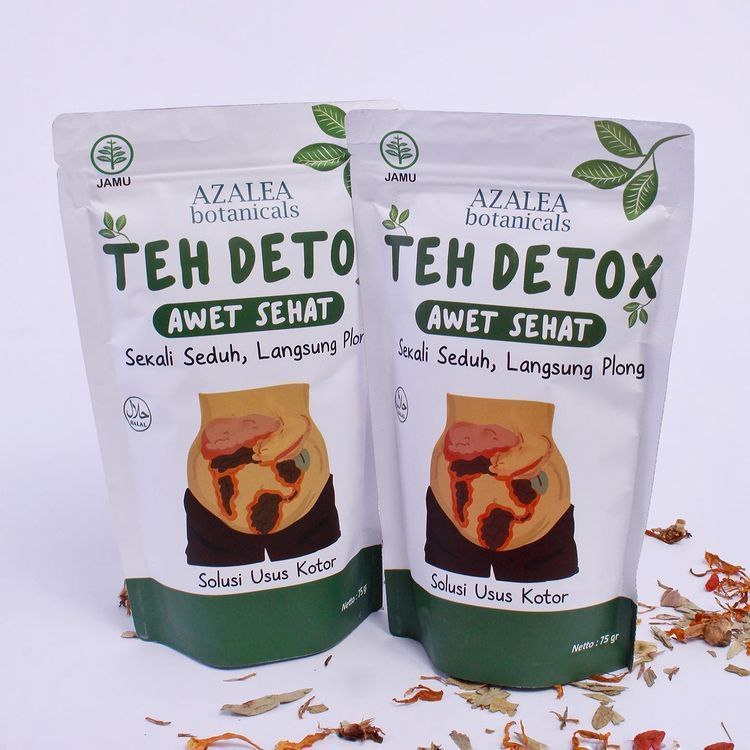 

AZBO Teh Detox| Melancarkan BAB| Sekali Seduh Langsung Plong