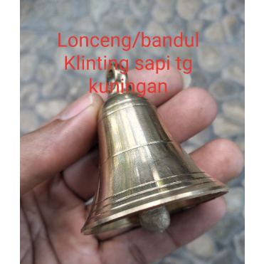 Lonceng/bandul gento klinting sapi