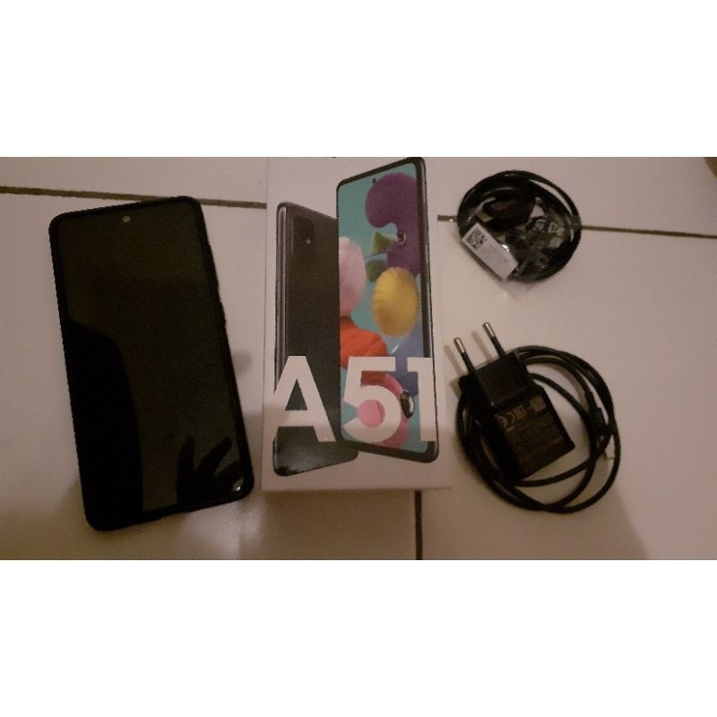 dijual second samsung galaxy a51