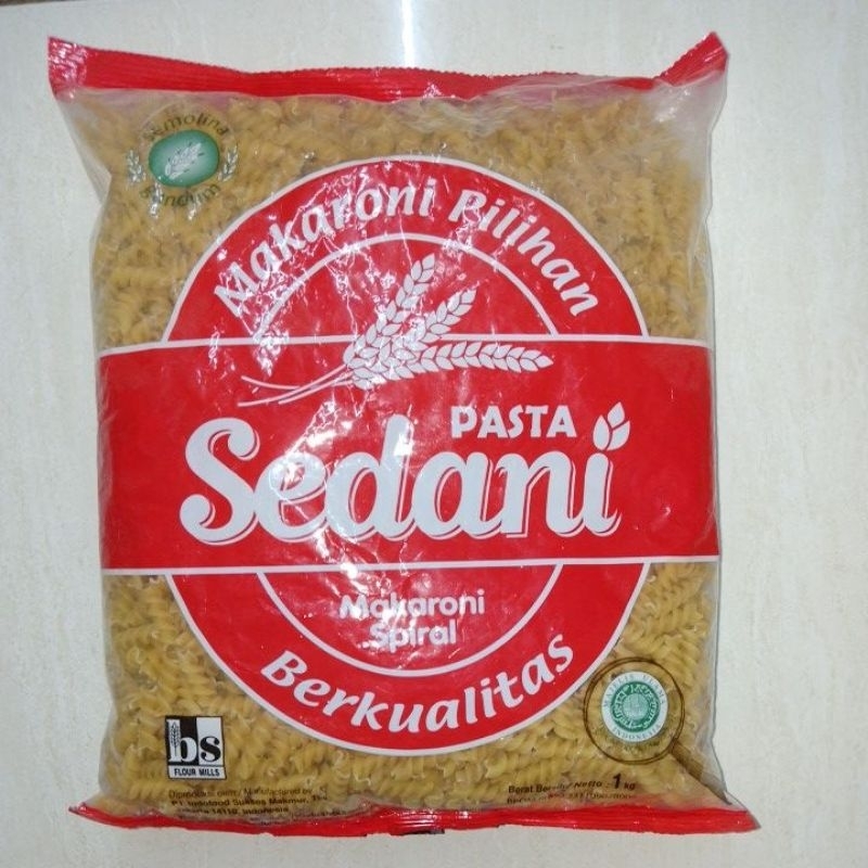 

MAKARONI SPIRAL SEDANI 1KG