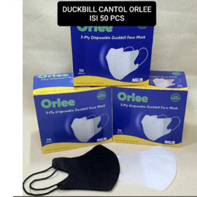 Duckbill Orlee / Masker Orlee isi 50pcs