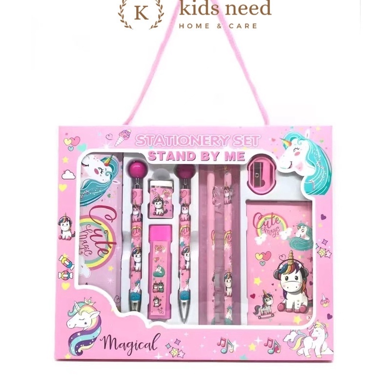 

Terkini Paket alat tulis 10 in1 / Alat tulis set karakter / Stationery set Lucu Hadiah