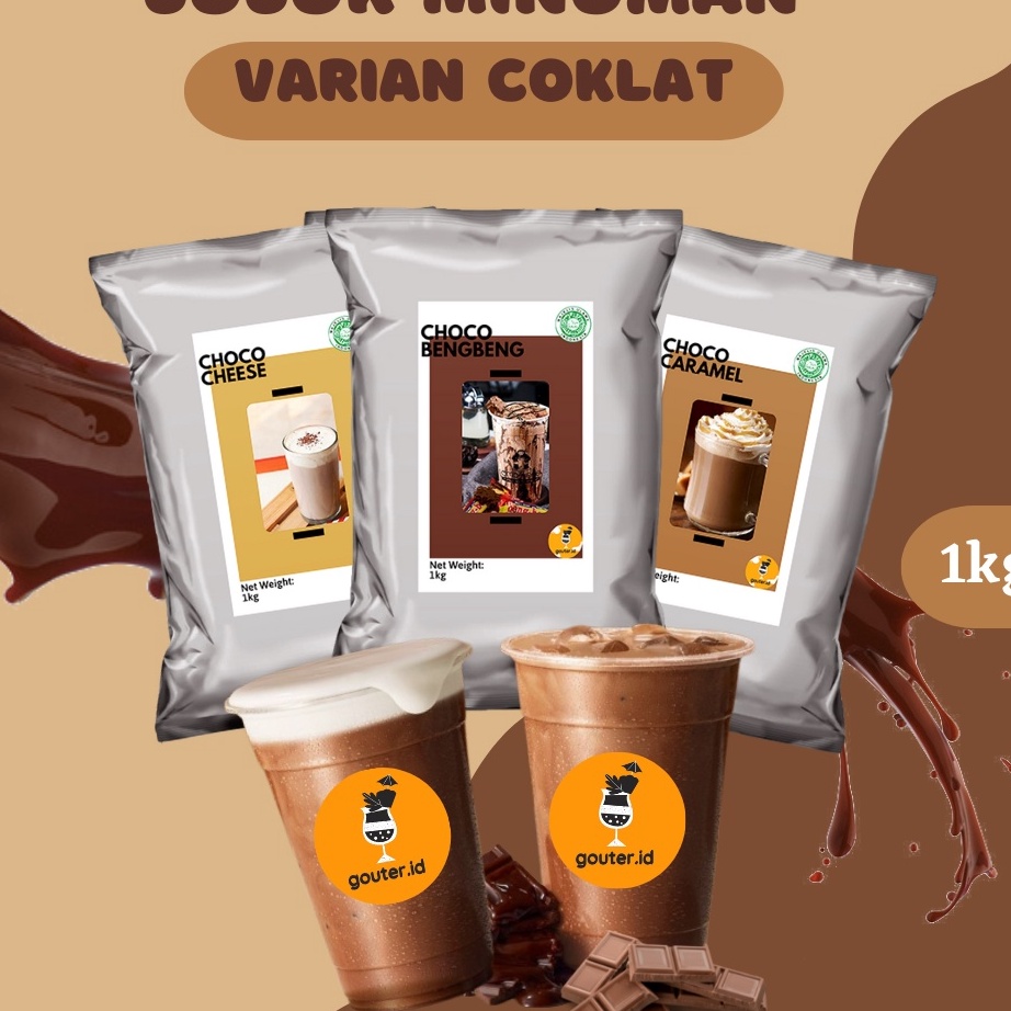 

➹→❆❂ BUBUK MINUMAN RASA VARIAN COKLAT 1KG / SERBUK MINUMAN ANEKA RASA / POWDER MINUMAN BOBA KEKINIAN Best Product