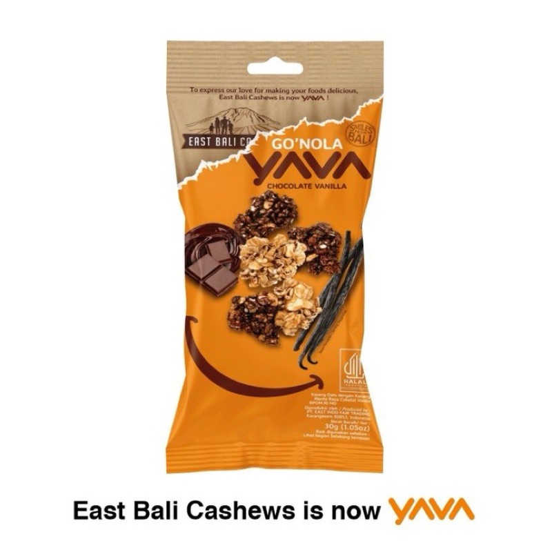 

YAVA granula GO'NOLA coklat vanila 30 gram