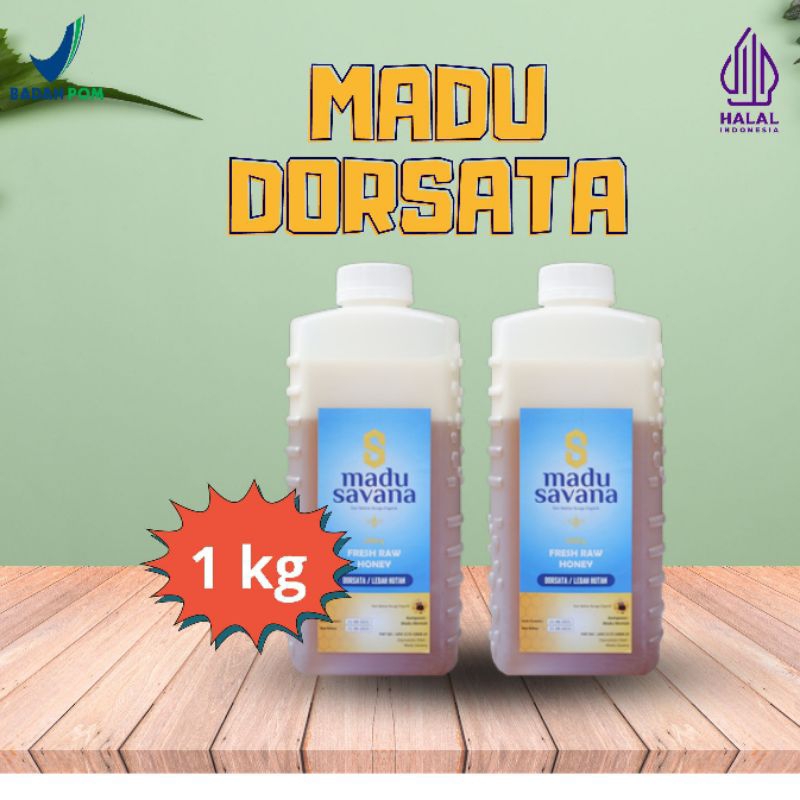 

madu savana hutan raja lebah dorsata 1 kg murni