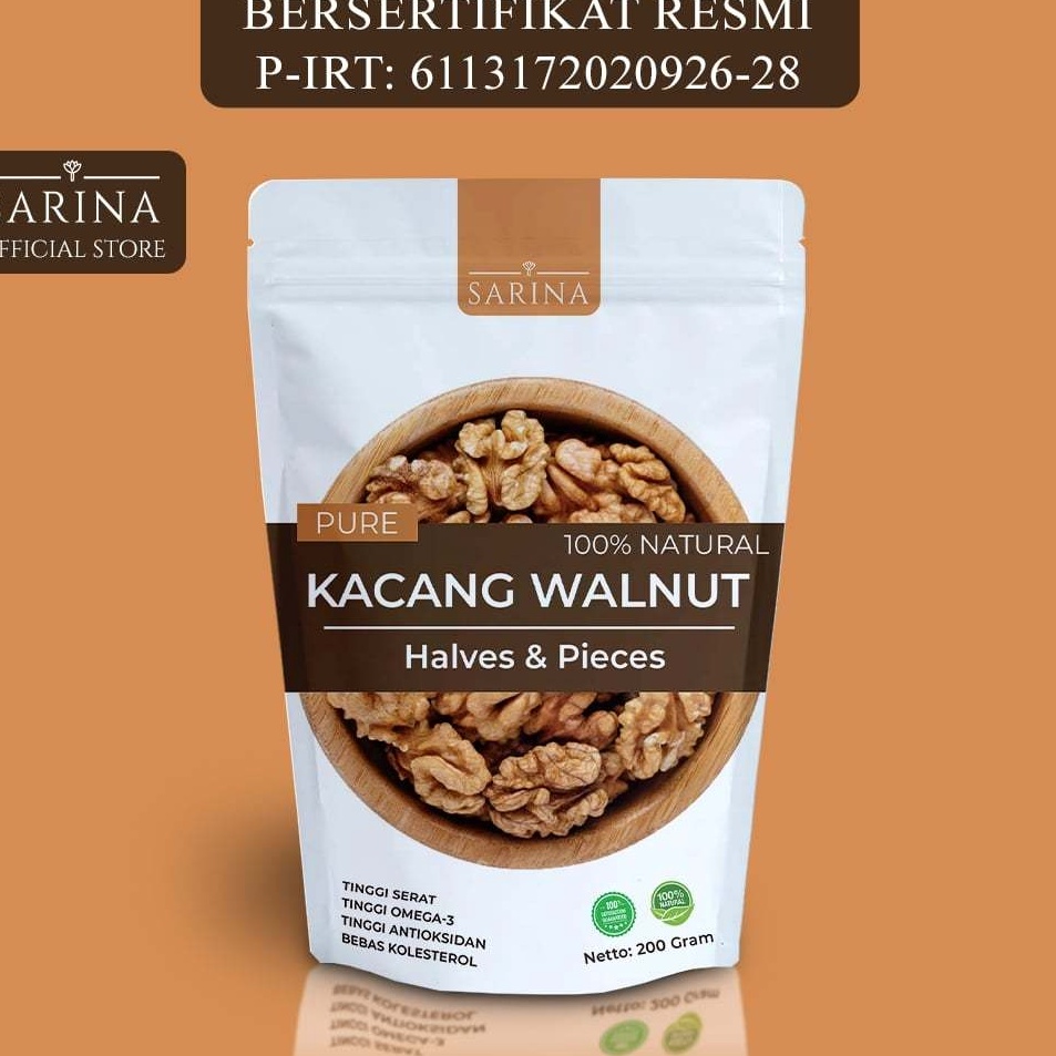 

Stok Banyak WALNUT ROASTED KACANG WALNUT PANGGANG PREMIUM ★★★★★