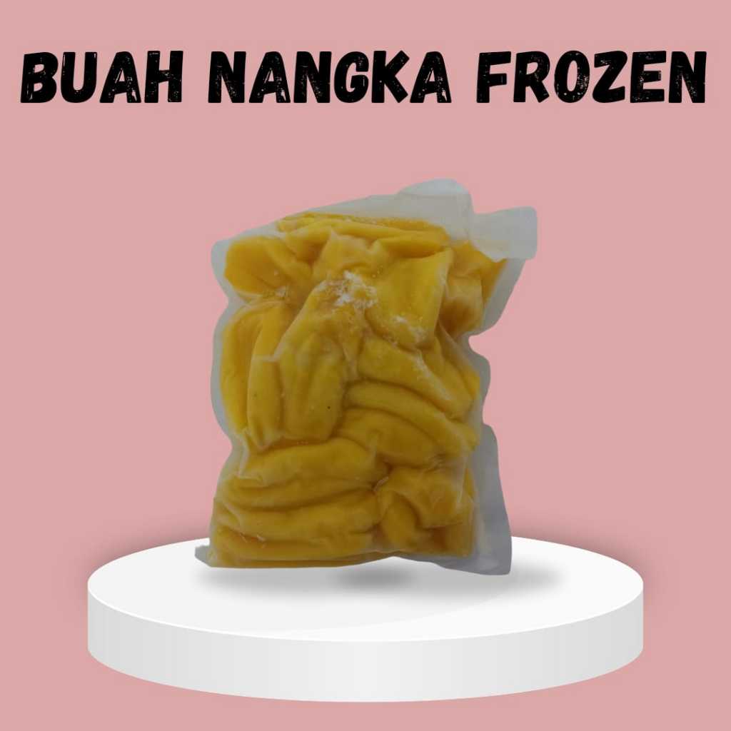 

Nangka beku kupas tanpa biji,nangka madu frozen, kemasan 500gr