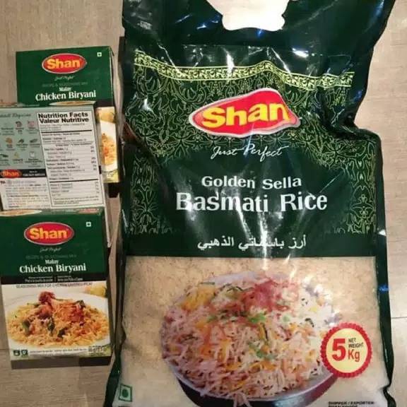 

Ready Promo ! Paket Beras basmati 1 kg+ 1 kotak bumbu(khas nasi beryani) Model Terkini