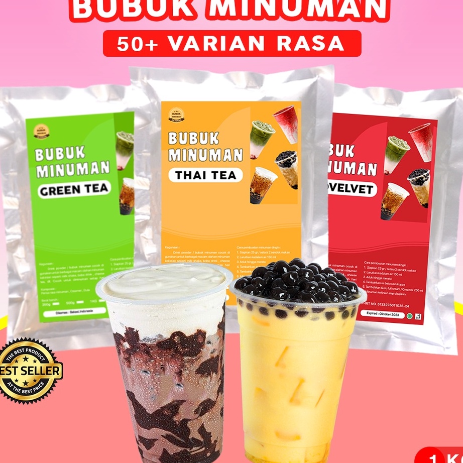 

Best Terlaris BUBUK MINUMAN RASA 1KG / SERBUK MINUMAN RASA / BUBUK MINUMAN ANEKA RASA / BUBUK MINUMAN KEKINIAN Buruan Beli