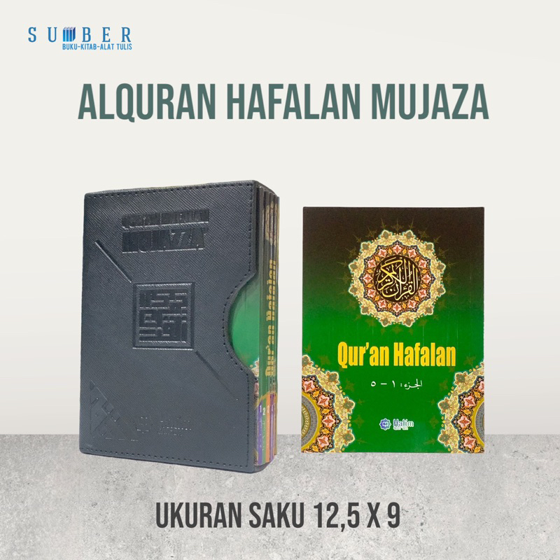 Al Quran / Alquran Hafalan Per 5 Juz / Mujaza Saku - Halim