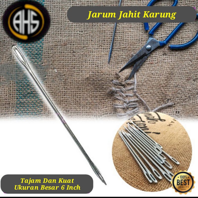 Jarum Jahit Jumbo Besar Jarum Karung Penjahit Manual  Besar Serbaguna