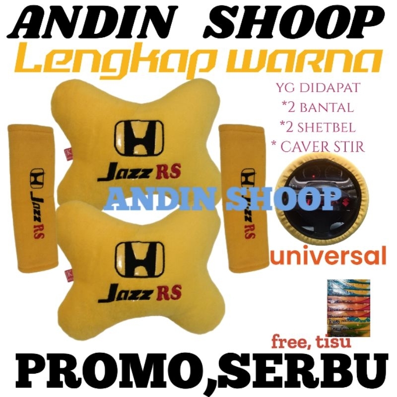 Headrest Honda Jazz RS, Bantal Aksesoris Interior Mobil Honda Jazz RS,, Bantal Mobil Honda Jazz RS